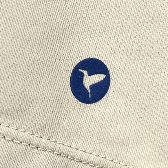 Birddog M Mens Khaki Short With Liner tan 0163 zipper pockets casual athletic - Picture 8 of 10